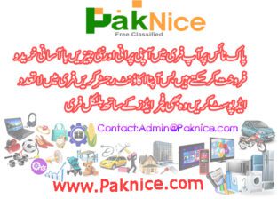 PAKNICE FREE CLASSIFIEDS IN PAKISTAN