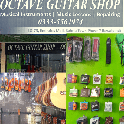 Octave Guitar Shop and Music Lessons Rawalpindi