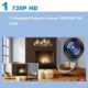 Megapixel 720P Wireless Wired IP Camera Wifi IR Night Vision