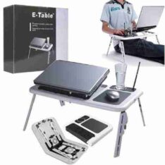 E TABLE – LAPTOP TABLE WITH USB COOLING PAD