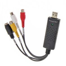 Mini EASYCAP USB 2.0 Video TV DVD Audio Capture Adapter AV Analog Converter
