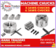 Machine Chucks 3 Jaws and 4 Jaws Chucks