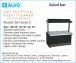 ALVO Pizza Make Table, Pizza Prep Table, Bain Marie Counter, Salad Bar