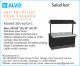 ALVO Pizza Make Table, Pizza Prep Table, Bain Marie Counter, Salad Bar