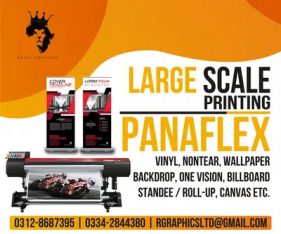 Panaflex Printing | Standee Printing | One Vision | Vinyl Printing