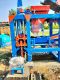 Concrete tiles making machine