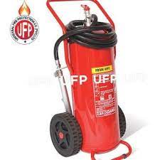 Trolley Foam Fire Extinguishers in Karachi | Universal Fire Protection