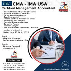 CMA – Certified Management Accountant
