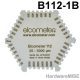 Elcometer Hexagonal wet film comb WFT wet film thickness gauge