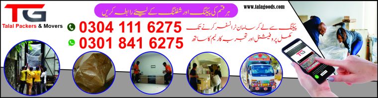 Talal Packers and Movers in Karachi – House Moving Services – Pet Movers