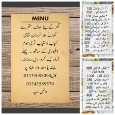 Home made Lunch – Dinner – Shami Kabab – Chapli Kabab