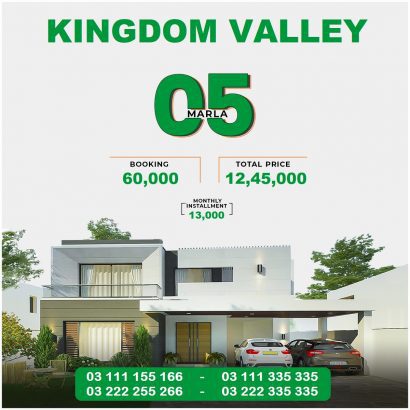 kingdom valley plot for sale