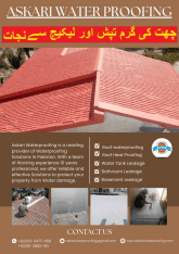 Askari Waterproofing Services Roof Heat Proofing Bathroom Leakage