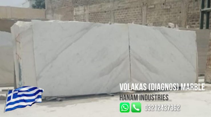 Volakas White Marble in Pakistan