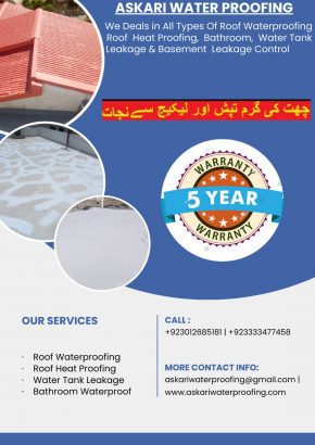 Bathroom Leakage Control Water Tank Leakage Control Services Karachi