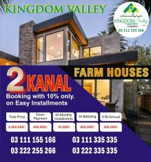 Kingdom Valley Farm House plots available