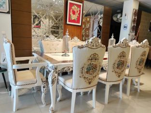 Buy Italian Design For Dinning Chairs and Table by Chinioti Furniture