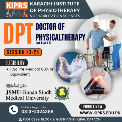 Admissions Open Session 2023-24 Doctor of Physiotherapy-DPT