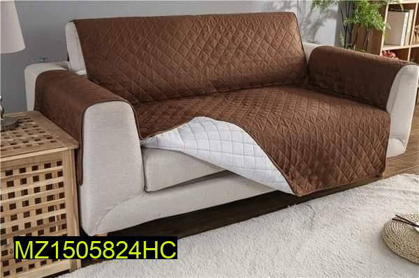 5 seater quilted cotton sofa cover