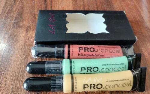 HD Pro High Coverage Concealer, Pack Of 3
