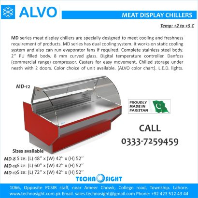 ALVO Meat Shop Solution, Meat Mince Machine,ALVO Meat Hanging Chiller