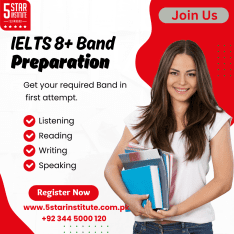 IELTS Preparation Course in Islamabad with 5 STAR INSTITUTE