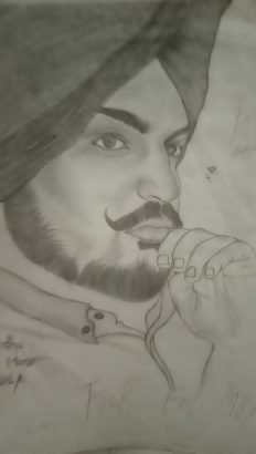 Unique realistic handmade sketches