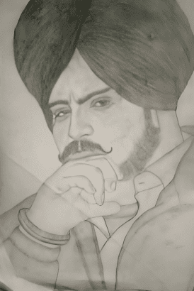 Unique realistic handmade sketches