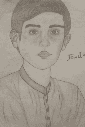 Unique realistic handmade sketches