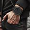 Men’s Carbon Fiber Quartz Watch with Chain Strap – 1 Pc