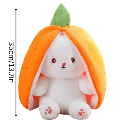 25cm Reversible pink Strawberry Floppy Ear Bunny stuffed toy