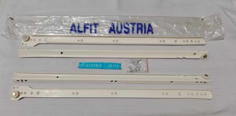 ALFIT Drawer Slides(Railling 20″) Original Made in Austria
