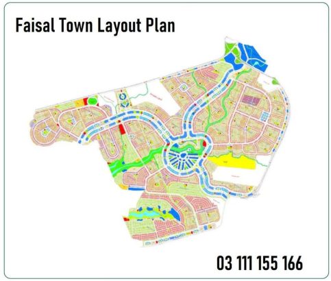 Faisal Town 5 Marla plot for sale. Overseas Enclave phase 2