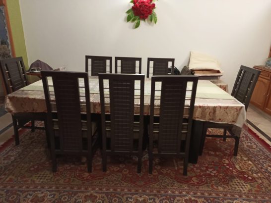 Heavy duty Dinning set for a family of 8 people