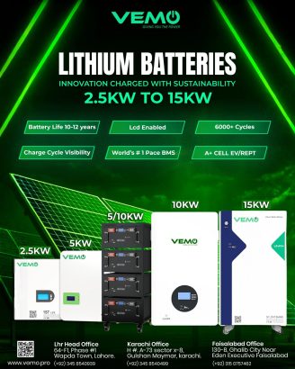 Vemo 10KW Lithium Battery – Long Backup, Best for Homes