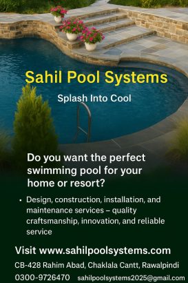 “Sahil Pool Systems – Swimming Pool Design, Construction