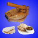 wooden roti maker