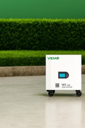Vemo 2.5KW Lithium Battery — long life, smart display